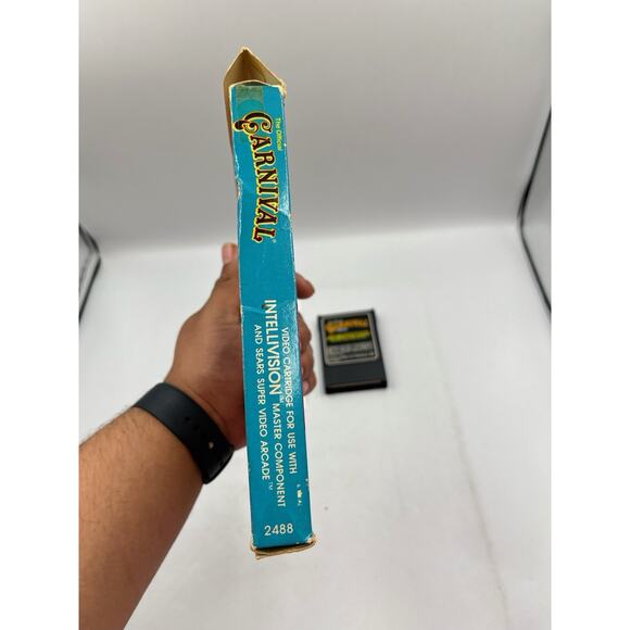 Carnival (Intellivision, 1982) With Manual and Box - FAST Shipping - Picture 7 of 7